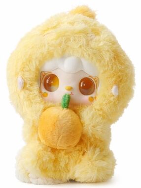 Yooki Hug Gourmet Restaurant Limited Series Vinyl Plush - NIB - Orange Chick